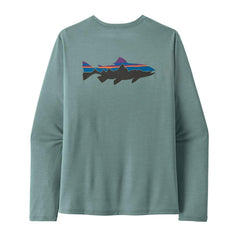 Patagonia Long-Sleeved Capilene® Cool Daily Shirt - Fitz Roy Trout