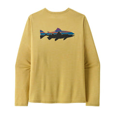 Patagonia Long-Sleeved Capilene® Cool Daily Shirt - Fitz Roy Trout