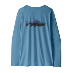 Patagonia Long-Sleeved Capilene® Cool Daily Shirt - Fitz Roy Trout
