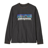 Patagonia Kids' Long-Sleeved P-6 Logo T-Shirt