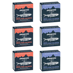 Patagonia Provisions Canned Smoked Wild Pink Salmon Variety Pack