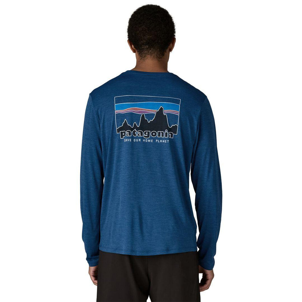 Patagonia Long-Sleeved Capilene® Cool Daily Shirt - '73 Skyline