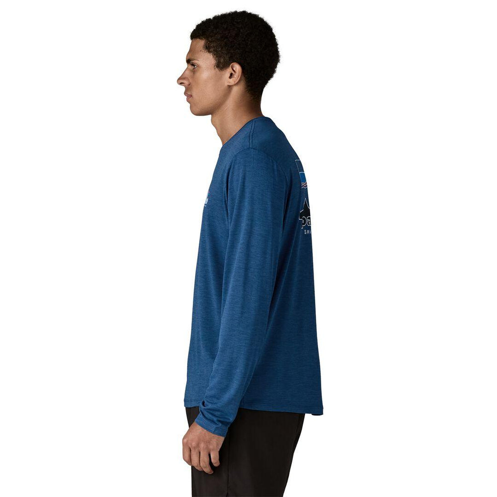 Patagonia Long-Sleeved Capilene® Cool Daily Shirt - '73 Skyline