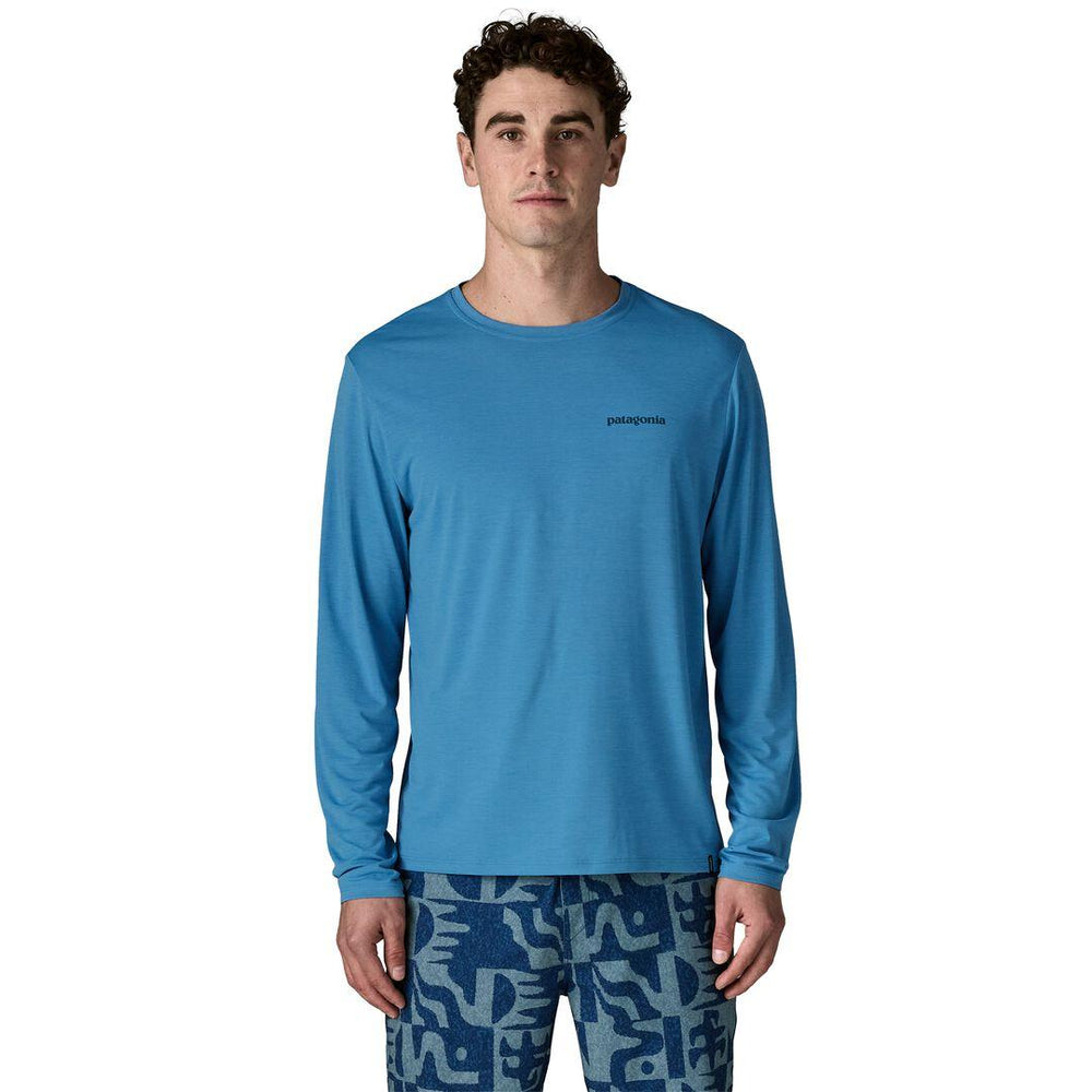 Patagonia Long-Sleeved Capilene® Cool Daily Shirt - Boardshort Logo