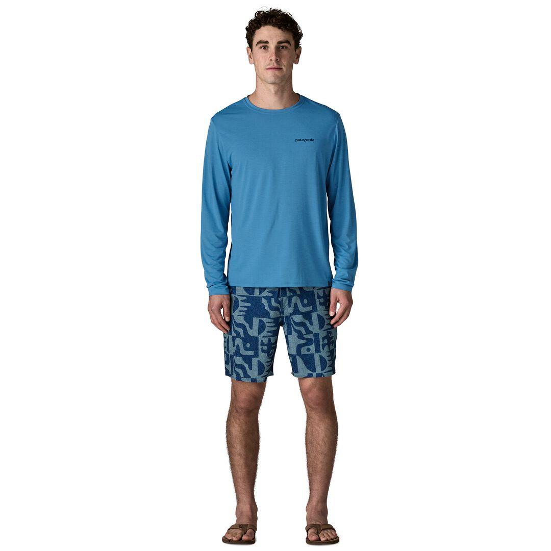 Patagonia Long-Sleeved Capilene® Cool Daily Shirt - Boardshort Logo