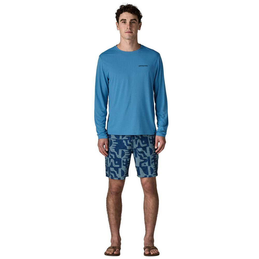 Patagonia Long-Sleeved Capilene® Cool Daily Shirt - Boardshort Logo