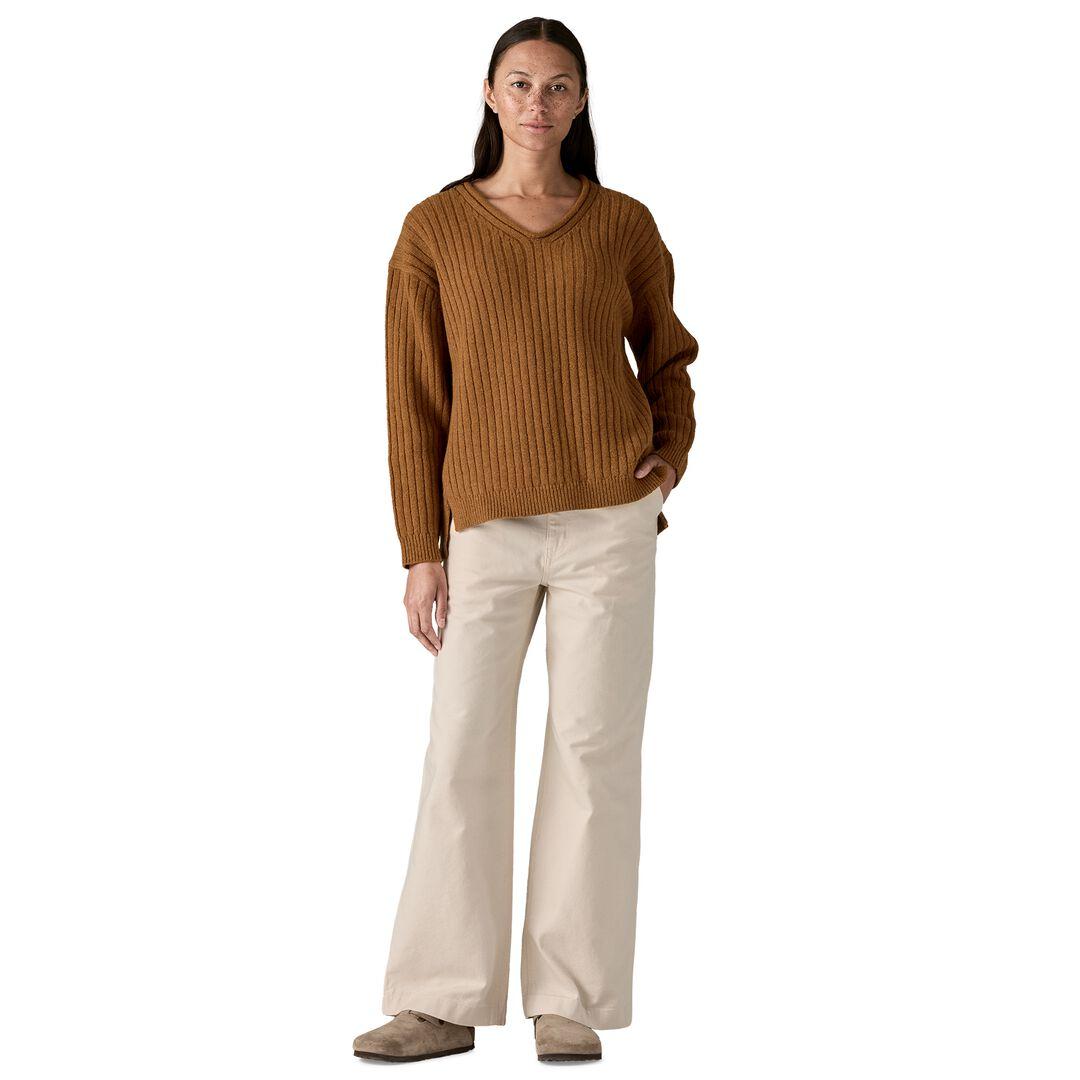 Patagonia Recycled Wool-Blend V-Neck Sweater