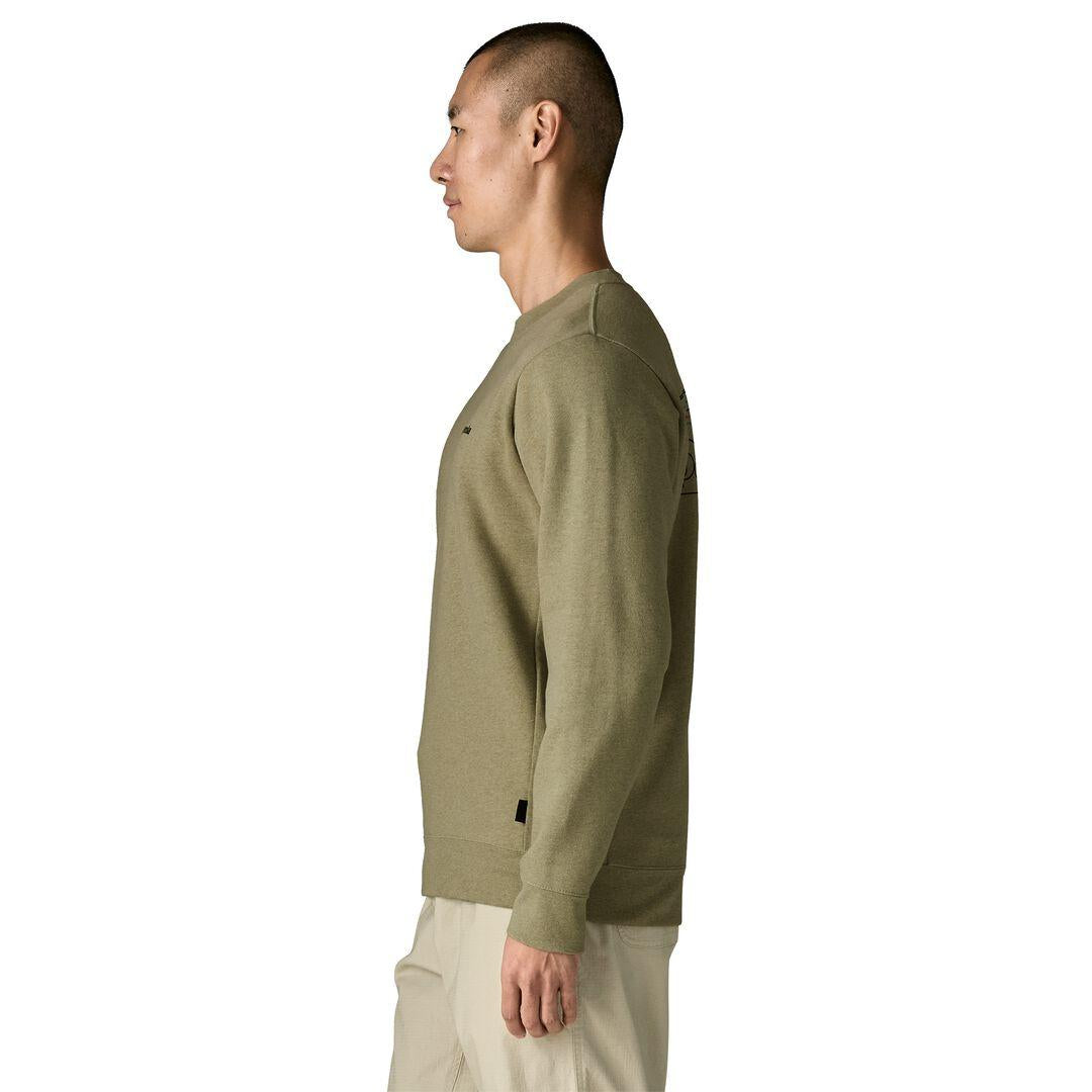 Patagonia P-6 Logo Uprisal Fleece Crewneck Sweatshirt