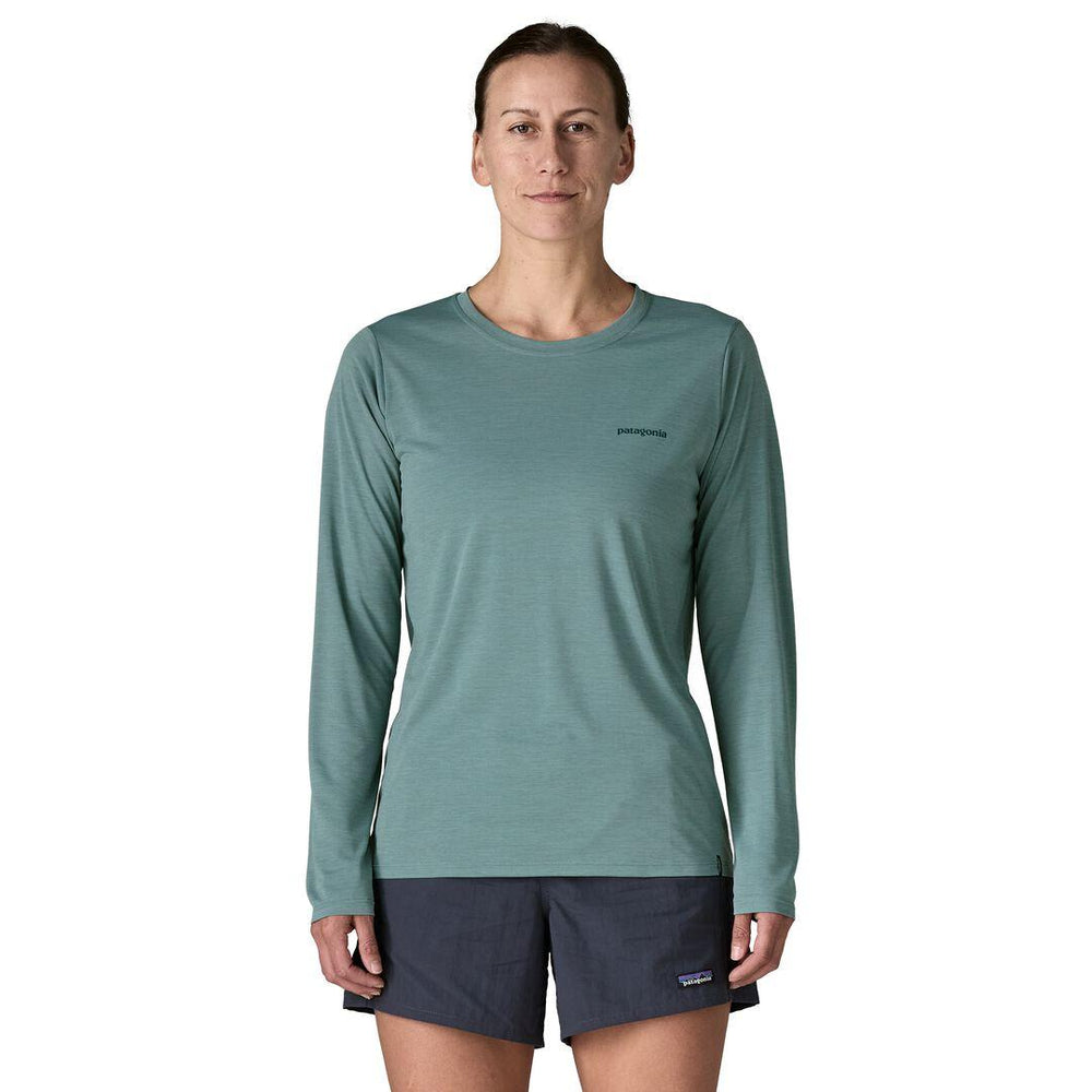 Patagonia Long-Sleeved Capilene® Cool Daily Shirt - Boardshort Logo