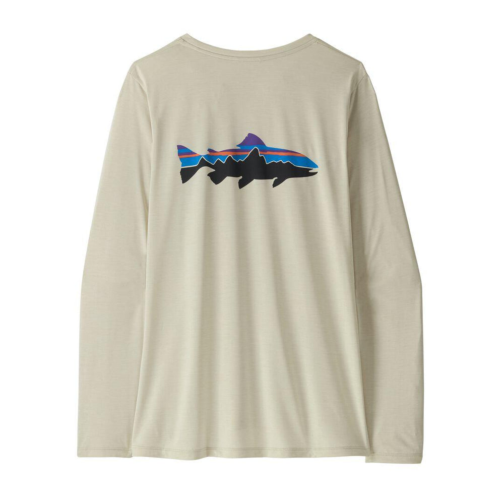 Patagonia Long-Sleeved Capilene® Cool Daily Shirt - Fitz Roy Trout