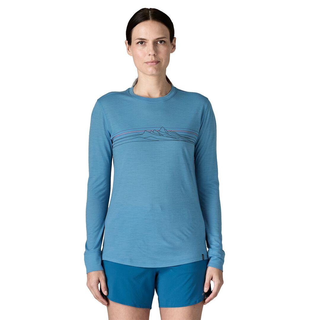 Patagonia Long-Sleeved Capilene® Cool Merino Blend Graphic Shirt