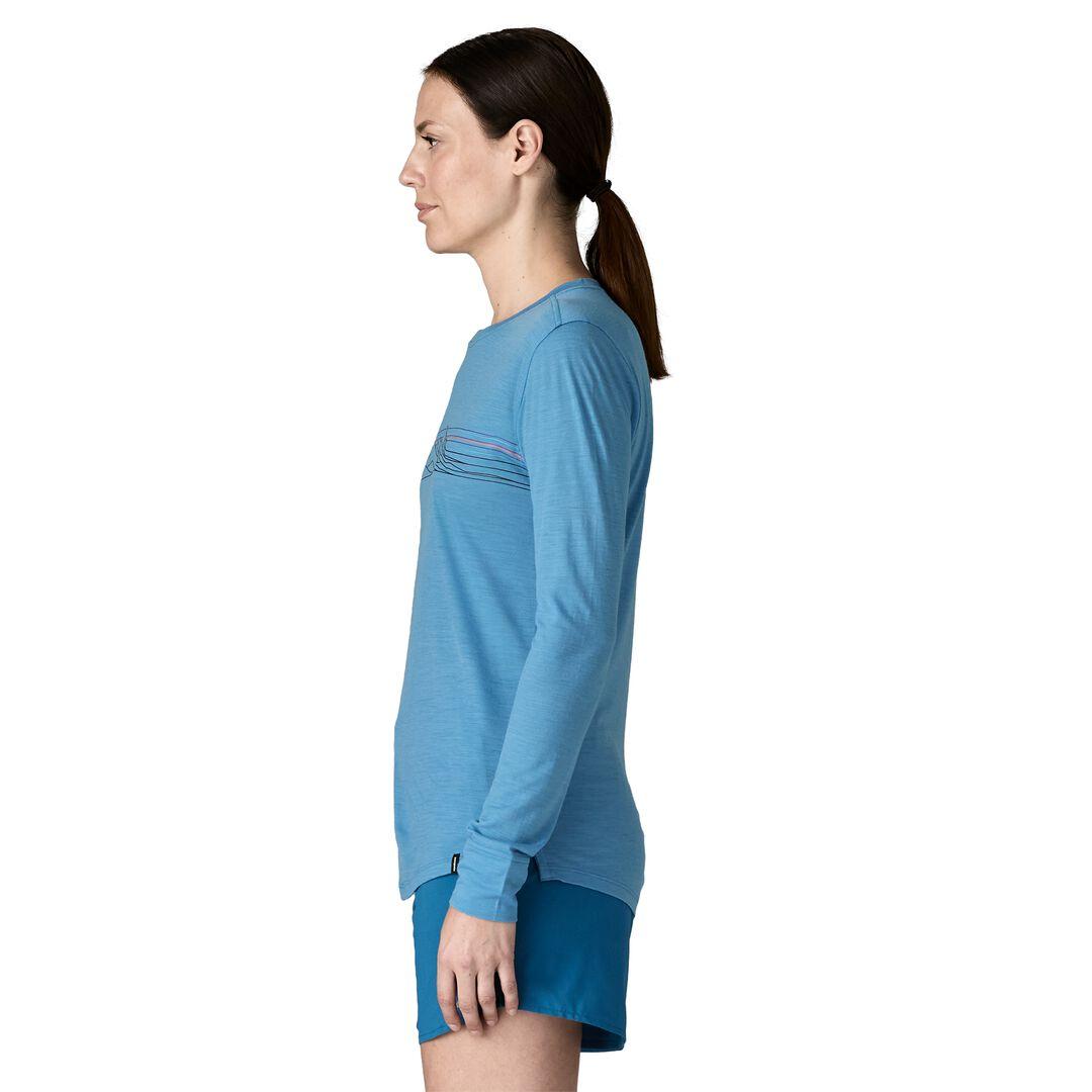 Patagonia Long-Sleeved Capilene® Cool Merino Blend Graphic Shirt