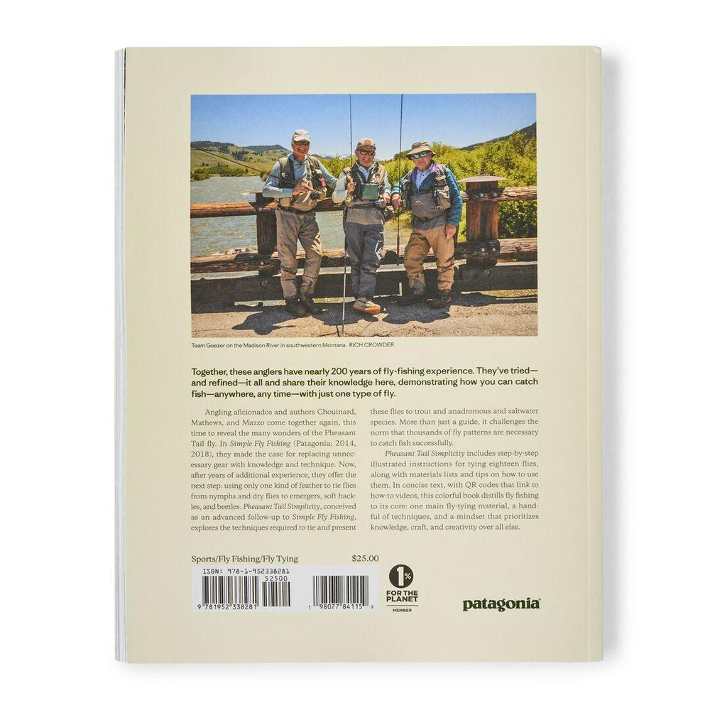 Patagonia Pheasant Tail Simplicity: Recipes and Techniques for Successful Fly Fishing (Paperback Book)