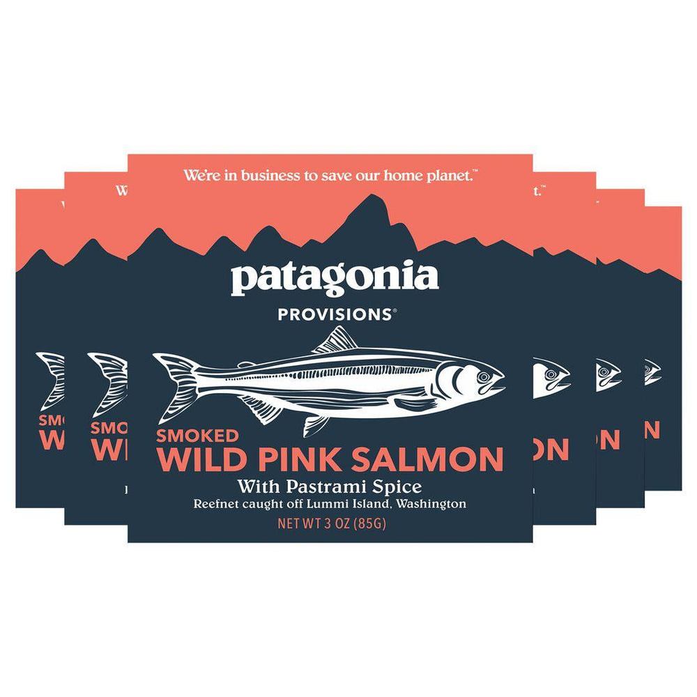 Patagonia Provisions Canned Smoked Wild Pink Salmon with Pastrami Spice