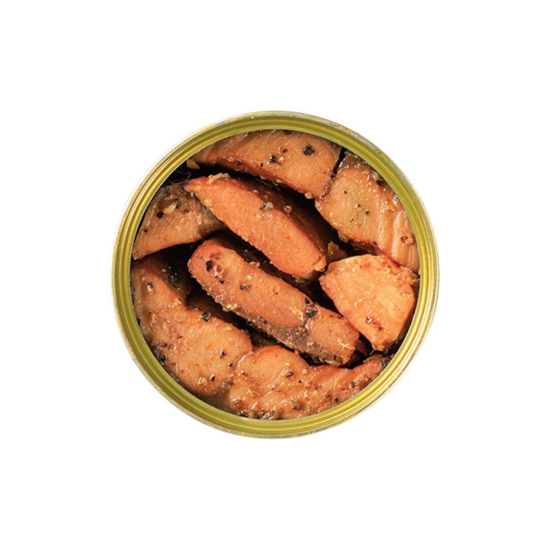 Patagonia Provisions Canned Smoked Wild Pink Salmon with Pastrami Spice
