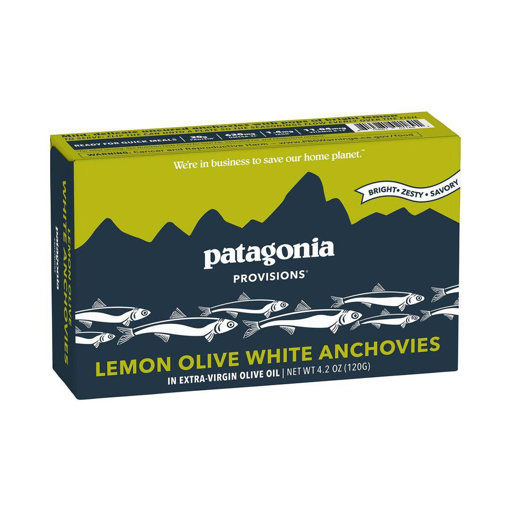 Patagonia Provisions Lemon Olive Spanish White Anchovies