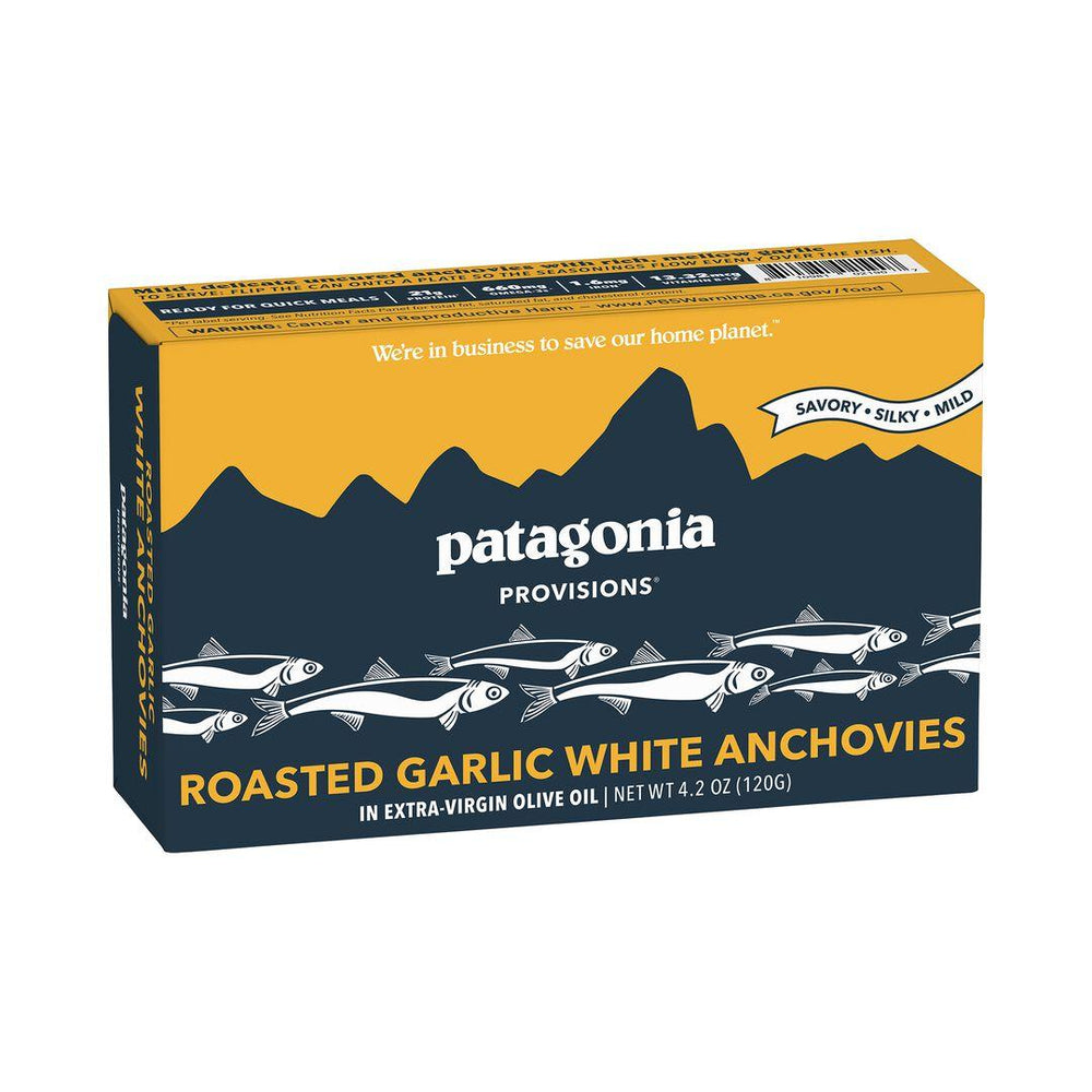 Patagonia Provisions Roasted Garlic Spanish White Anchovies