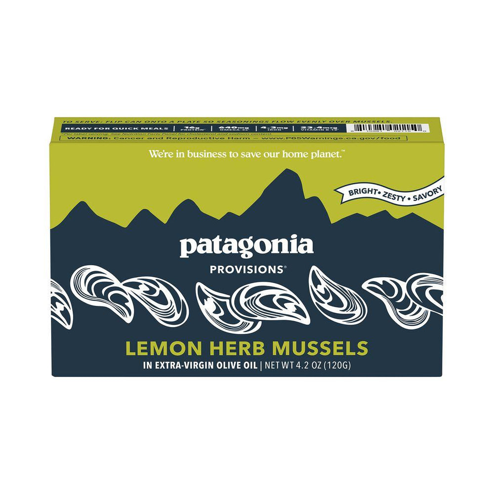 Patagonia Provisions Lemon Herb Mussels