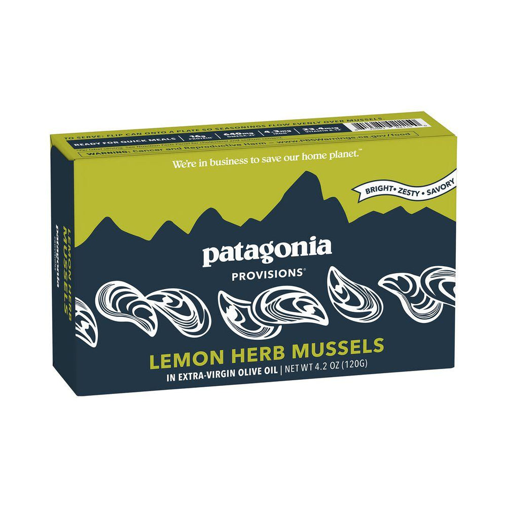 Patagonia Provisions Lemon Herb Mussels
