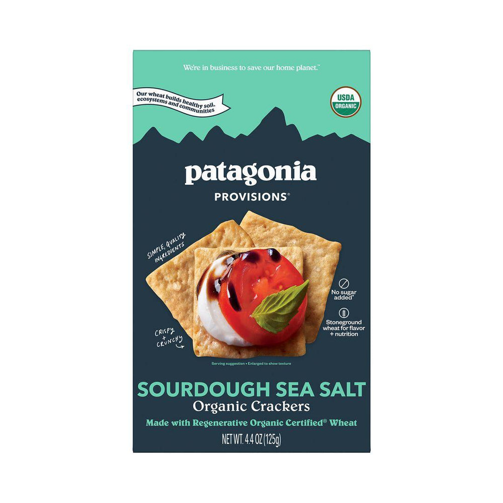 Patagonia Provisions Organic Sourdough Sea Salt Crackers