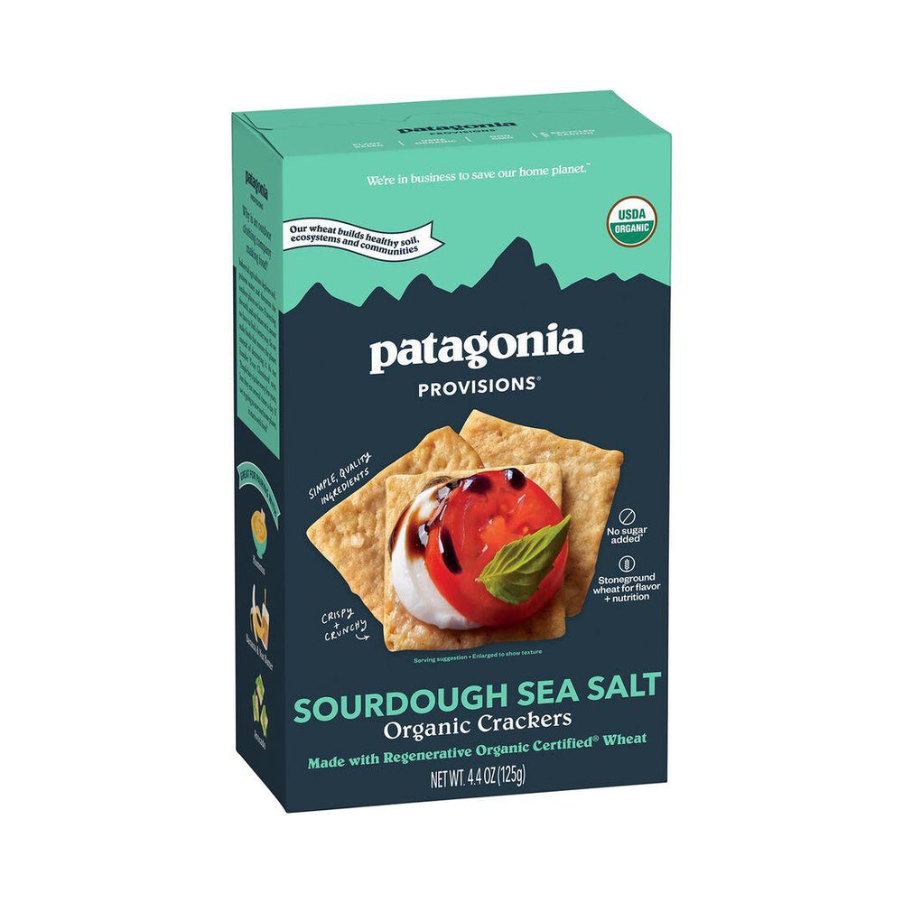 Patagonia Provisions Organic Sourdough Sea Salt Crackers
