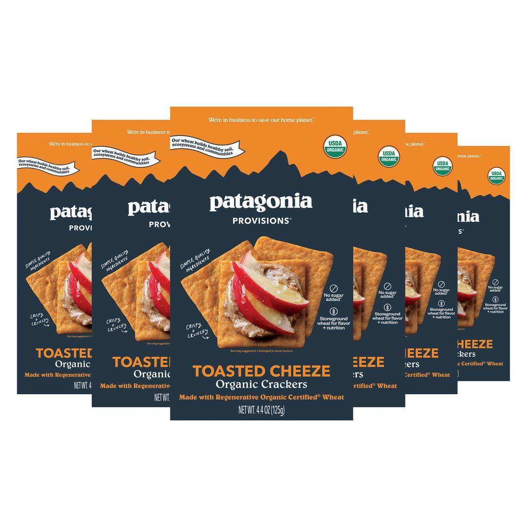 Patagonia Provisions Organic Toasted Cheeze Crackers