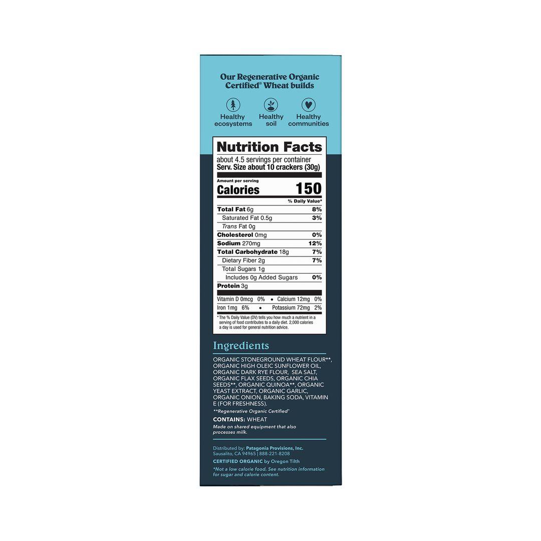 Patagonia Provisions Organic Multiseed Crackers